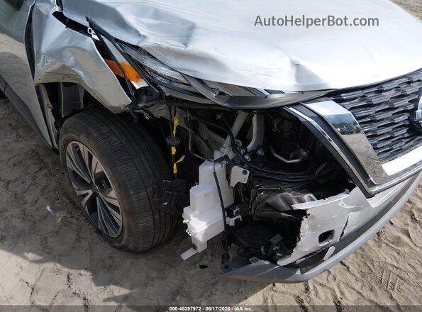 5N1AT3BA6MC718171 2021 NISSAN ROGUE Silver Front view