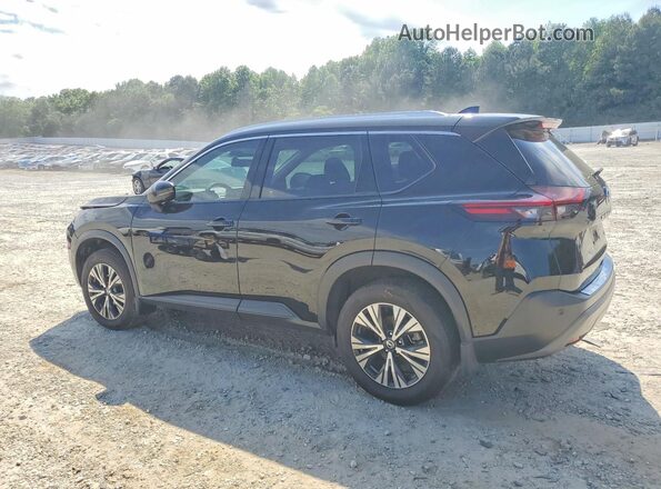 5N1AT3BA6MC776605 2021 NISSAN ROGUE Black Задня ліва чверть