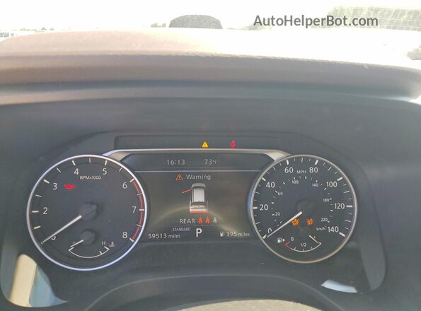 5N1AT3BA6MC776605 2021 NISSAN ROGUE Black Вид щитка приладів