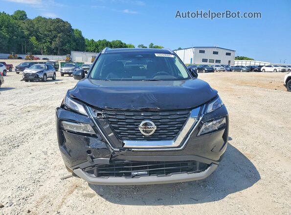 5N1AT3BA6MC776605 2021 NISSAN ROGUE Black Вид спереду
