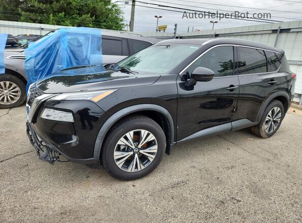 5N1AT3BA6MC803088 2021 NISSAN ROGUE Черный 