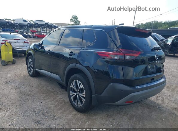 5N1AT3BA7MC693894 2021 NISSAN ROGUE Black Tył lewy