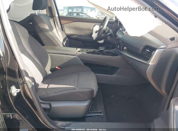 5N1AT3BA7MC693894 2021 NISSAN ROGUE Black Widok wnętrza z przodu