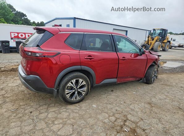 5N1AT3BA7MC732841 2021 NISSAN ROGUE Maroon Հետևի աջ