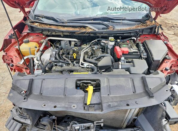 5N1AT3BA7MC732841 2021 NISSAN ROGUE Maroon Շարժիչի բաժամունքի տեսք