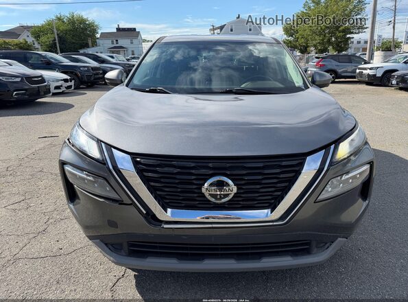 5N1AT3BA7MC733987 2021 NISSAN ROGUE Gray Առջևի վահանակի տեսք