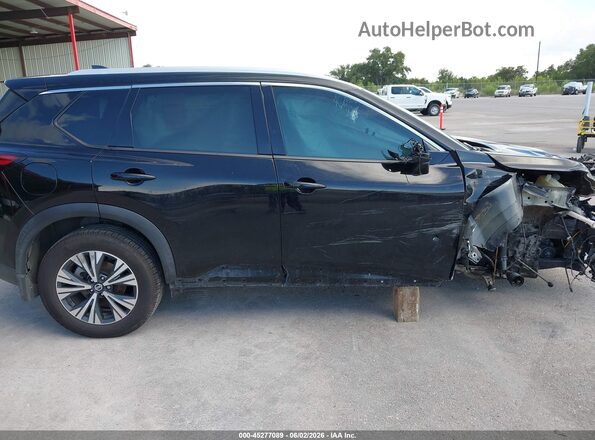 5N1AT3BA7MC821339 2021 NISSAN ROGUE Black 360 interior view