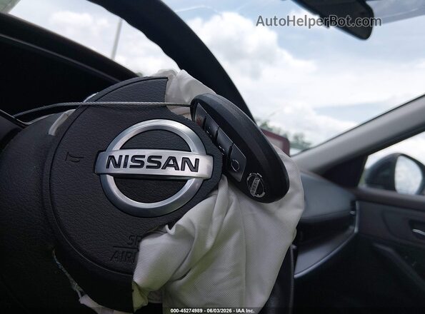 5N1AT3BA8MC719211 2021 NISSAN ROGUE Black წინა პანელის ხედი
