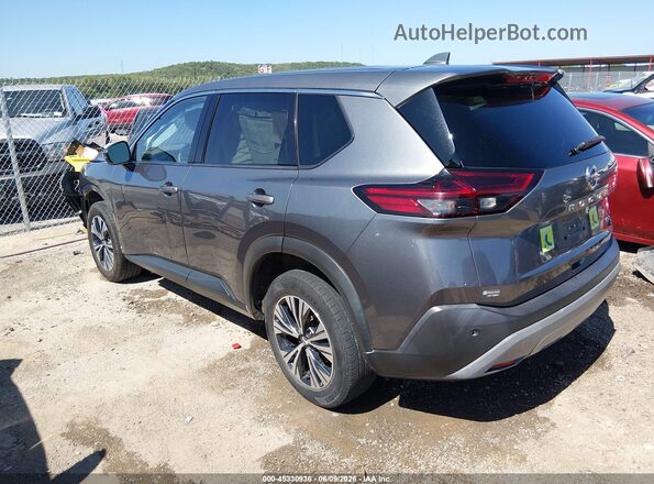 5N1AT3BA8MC734033 2021 NISSAN ROGUE Gray უკანა მარცხენა