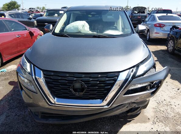 5N1AT3BA8MC734033 2021 NISSAN ROGUE Gray უკანა სალონის ხედი
