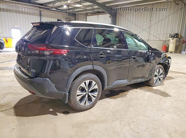 5N1AT3BA8MC791574 2021 NISSAN ROGUE Black Tył prawy