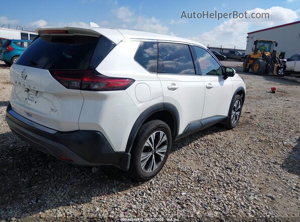 5N1AT3BA8MC820782 2021 NISSAN ROGUE White Задня права чверть