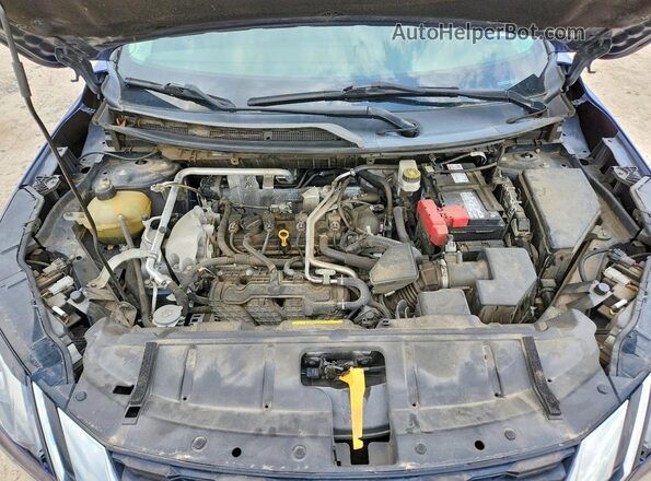 5N1AT3BA9MC718083 2021 NISSAN ROGUE Blue უკანა სალონის ხედი
