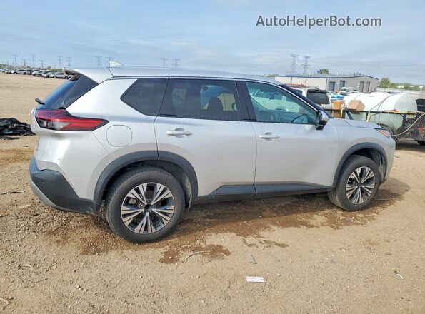 5N1AT3BAXMC704242 2021 NISSAN ROGUE Silver Rear right