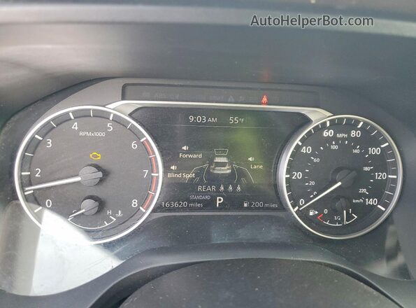 5N1AT3BAXMC704242 2021 NISSAN ROGUE Silver Instrument cluster view