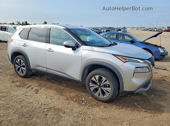 5N1AT3BAXMC704242 2021 NISSAN ROGUE Silver Front right