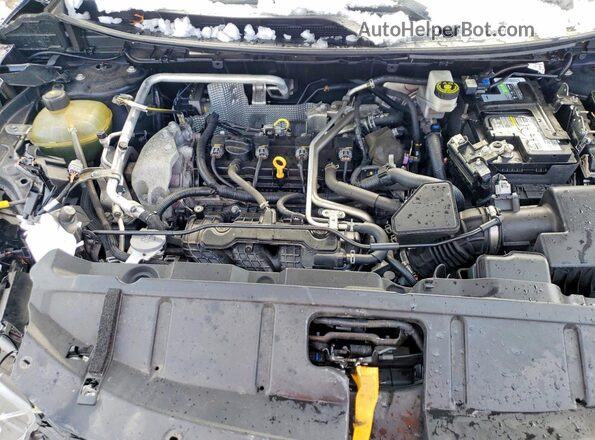 5N1AT3BAXMC709859 2021 NISSAN ROGUE Black Շարժիչի բաժամունքի տեսք