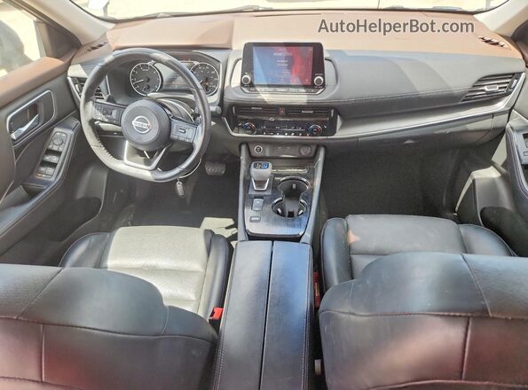 5N1AT3BAXMC750783 2021 NISSAN ROGUE Gray 