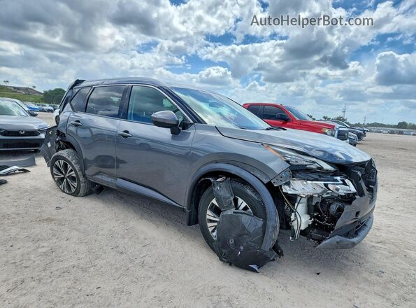 5N1AT3BAXMC750783 2021 NISSAN ROGUE Gray 