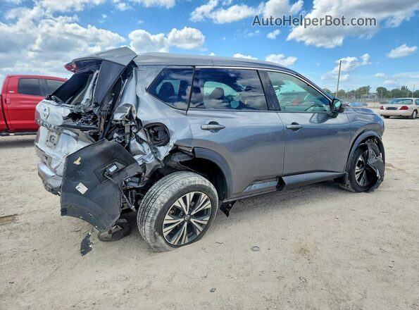 5N1AT3BAXMC750783 2021 NISSAN ROGUE Gray 