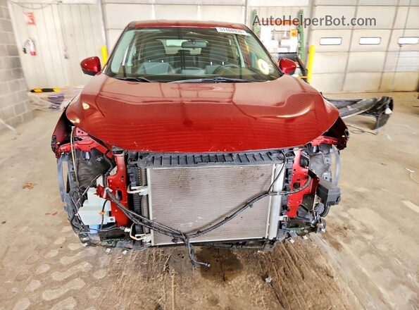 5N1AT3BAXMC787879 2021 NISSAN ROGUE Burgundy Front view