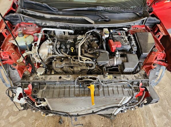 5N1AT3BAXMC787879 2021 NISSAN ROGUE Burgundy Rear interior view