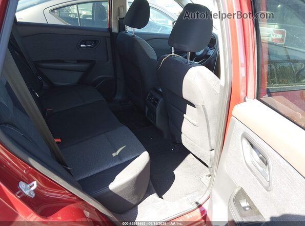 5N1AT3BAXMC820685 2021 NISSAN ROGUE Бордовый Вид наклейки с VIN-кодом