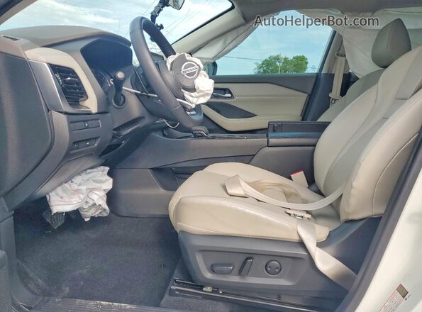 5N1AT3BAXMC844338 2021 NISSAN ROGUE White 