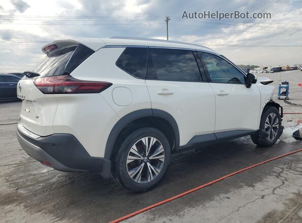 5N1AT3BAXMC844338 2021 NISSAN ROGUE White 
