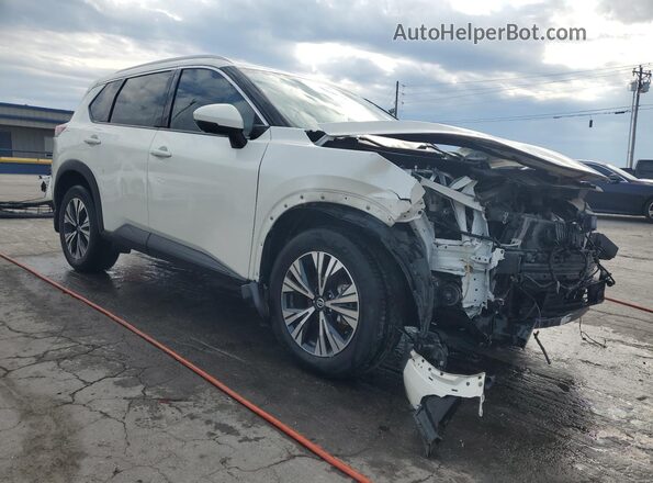 5N1AT3BAXMC844338 2021 NISSAN ROGUE White 