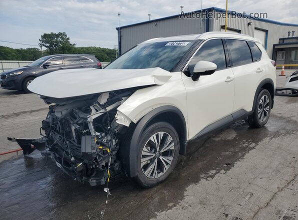 5N1AT3BAXMC844338 2021 NISSAN ROGUE White 