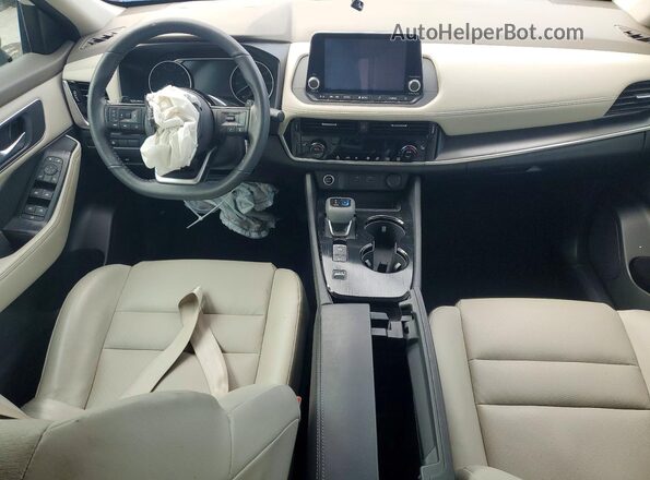 5N1AT3BAXMC844338 2021 NISSAN ROGUE White 