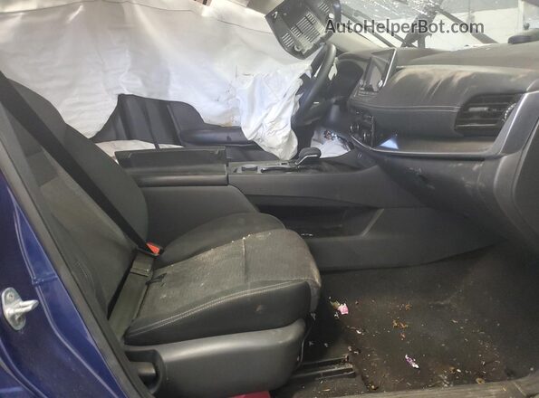 5N1AT3BB1MC712853 2021 NISSAN ROGUE Blue 