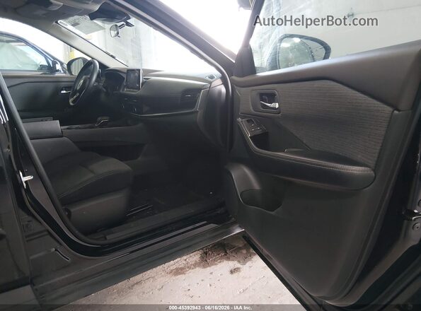 5N1AT3BB1MC746484 2021 NISSAN ROGUE Черный Вид салона спереди