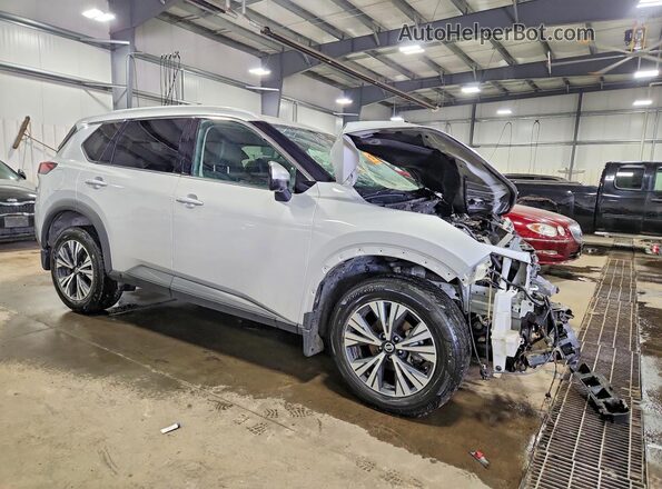 5N1AT3BB1MC827419 2021 NISSAN ROGUE Silver Առջևի աջ