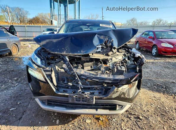 5N1AT3BB2MC841880 2021 NISSAN ROGUE Black Front view