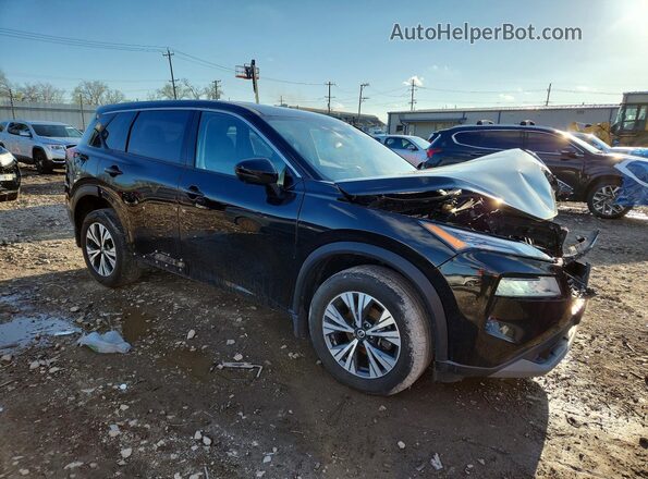 5N1AT3BB2MC841880 2021 NISSAN ROGUE Black Front right