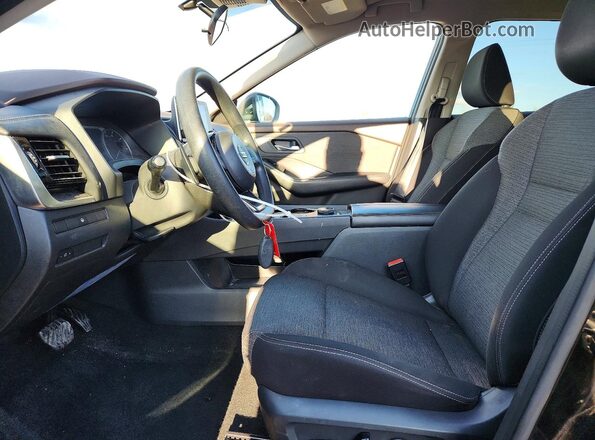 5N1AT3BB2MC841880 2021 NISSAN ROGUE Black Front interior view