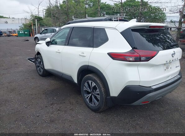 5N1AT3BB3MC755607 2021 NISSAN ROGUE White Rear left