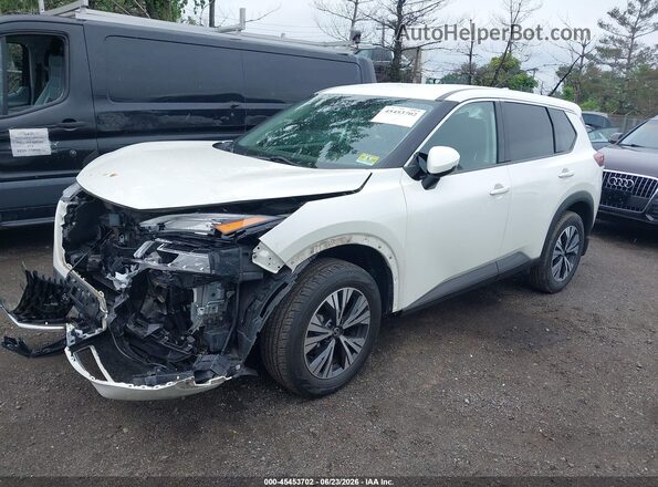 5N1AT3BB3MC755607 2021 NISSAN ROGUE White Front left
