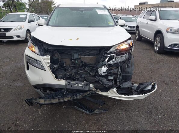 5N1AT3BB3MC755607 2021 NISSAN ROGUE White Front view