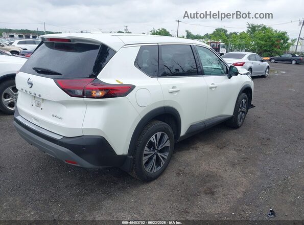 5N1AT3BB3MC755607 2021 NISSAN ROGUE White Rear right