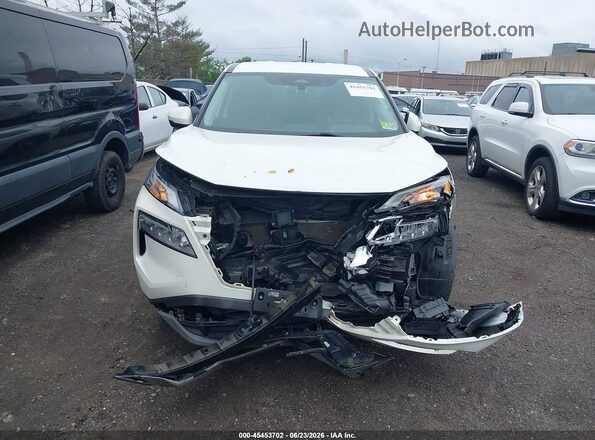 5N1AT3BB3MC755607 2021 NISSAN ROGUE White Instrument cluster view