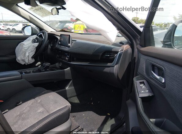 5N1AT3BB3MC766395 2021 NISSAN ROGUE Gray Front interior view