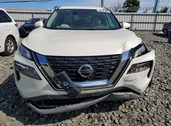 5N1AT3BB3MC845601 2021 NISSAN ROGUE White წინა ხედი