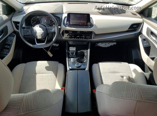 5N1AT3BB3MC845601 2021 NISSAN ROGUE White წინა პანელის ხედი