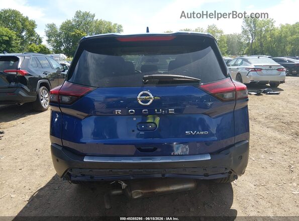 5N1AT3BB4MC831335 2021 NISSAN ROGUE Blue 