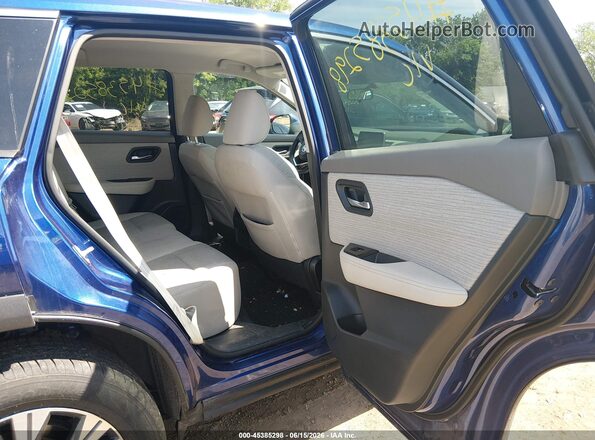 5N1AT3BB4MC831335 2021 NISSAN ROGUE Blue Widok naklejki z numerem VIN