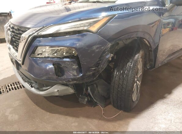 5N1AT3BB5MC718624 2021 NISSAN ROGUE Dark Blue Vista frontal