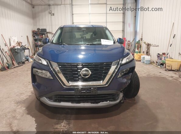 5N1AT3BB5MC718624 2021 NISSAN ROGUE Dark Blue Vista interior trasera